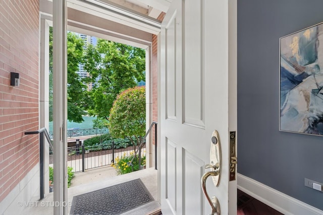 417 E N Water St, Chicago, IL 60611 - doorway to outside with healthy amount of natural light