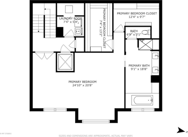 417 E N Water St, Chicago, IL 60611 - view of room layout
