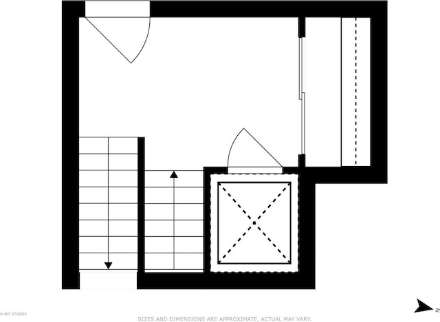417 E N Water St, Chicago, IL 60611 - view of floor plan / room layout