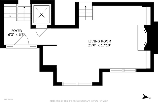 417 E N Water St, Chicago, IL 60611 - view of floor plan / room layout