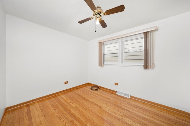 2317 W 50th St, Chicago, IL 60609 - unfurnished room featuring wood finished floors and ceiling fan
