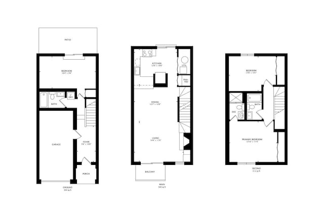 2743 N Wayne Ave Unit B, Chicago, IL 60614 - view of property floor plan