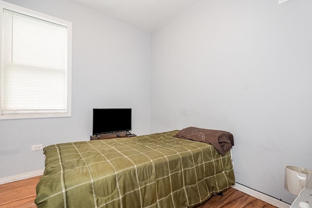 28 W 112th St, Chicago, IL 60628 - bedroom with wood finished floors, lofted ceiling, and multiple windows