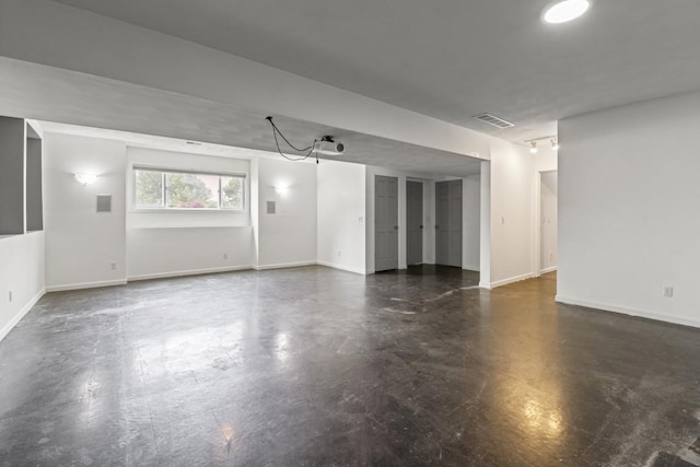 6072 Nimtz Ct, Loves Park, IL 61111 - spare room with baseboards and finished concrete floors