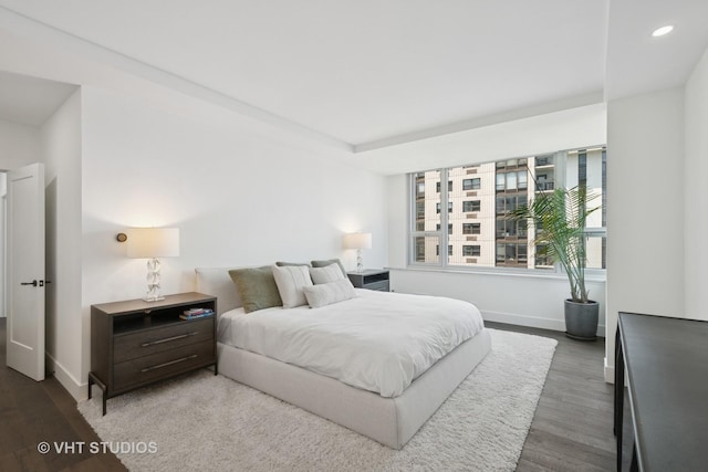 1300 N Lake Shore Dr Unit 21D, Chicago, IL 60610 - bedroom featuring wood finished floors and recessed lighting