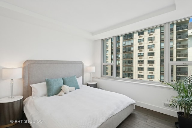 1300 N Lake Shore Dr Unit 21D, Chicago, IL 60610 - bedroom featuring wood finished floors and baseboards