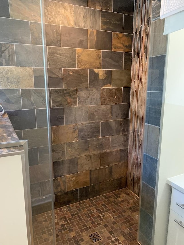 743 Dundee Ave, Barrington, IL 60010 - bathroom featuring vanity and walk in shower