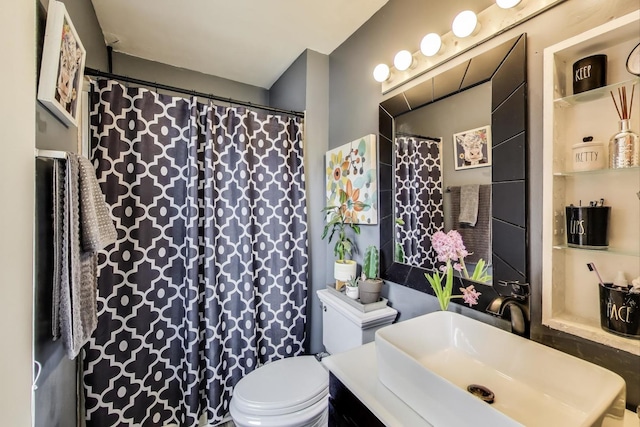 810 Woodhollow Ln, Buffalo Grove, IL 60089 - bathroom featuring toilet and vanity