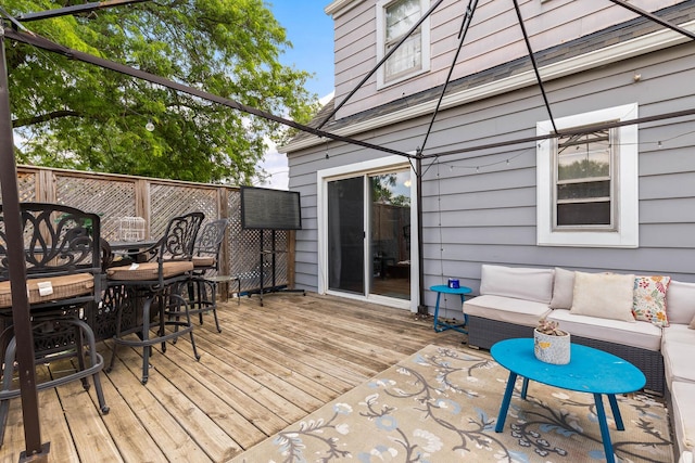 2808 Elder Ln, Franklin Park, IL 60131 - deck featuring outdoor lounge area