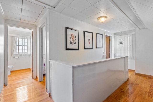 2808 Elder Ln, Franklin Park, IL 60131 - corridor featuring light wood-type flooring