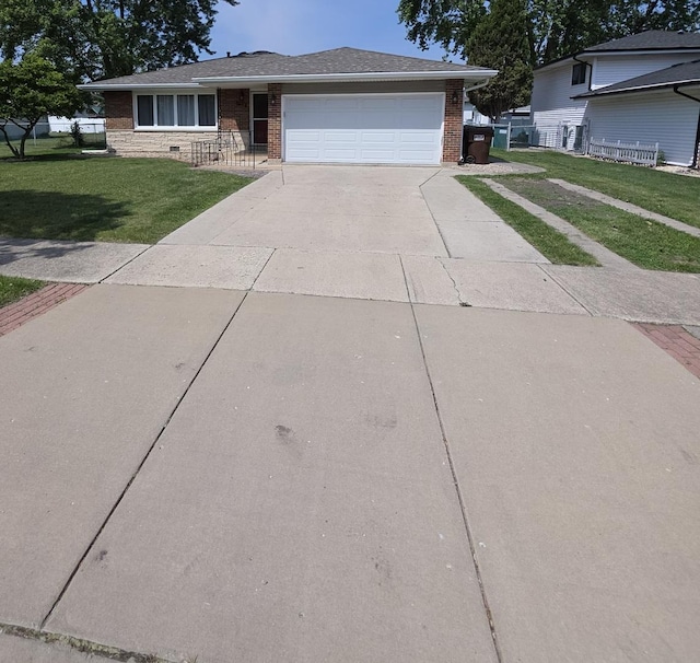 17936 66th Ave, Tinley Park, IL 60477 - view of front of property featuring brick siding, concrete driveway, and an attached garage