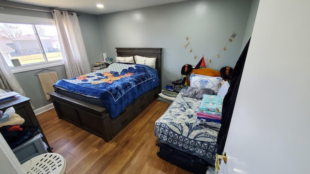 17936 66th Ave, Tinley Park, IL 60477 - bedroom featuring wood finished floors and recessed lighting