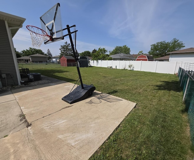 17936 66th Ave, Tinley Park, IL 60477 - fenced backyard featuring a storage shed and a patio