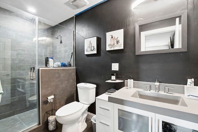1715 N 15th Ave, Melrose Park, IL 60160 - full bathroom with a shower stall and vanity