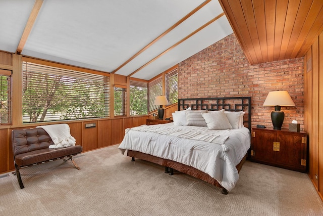 1200 Regency Ln, Lake Forest, IL 60045 - carpeted bedroom with wooden walls