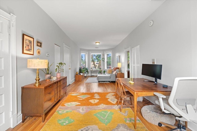 1023 N Hoyne Ave Unit 3B, Chicago, IL 60622 - office space with light wood finished floors
