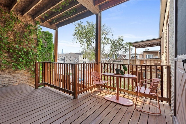1023 N Hoyne Ave Unit 3B, Chicago, IL 60622 - view of deck