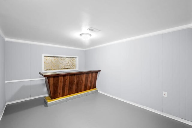 8521 S Loomis Blvd, Chicago, IL 60620 - indoor dry bar featuring concrete floors