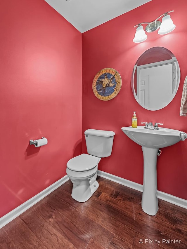 392 S Jade Ln, Round Lake, IL 60073 - bathroom with wood finished floors