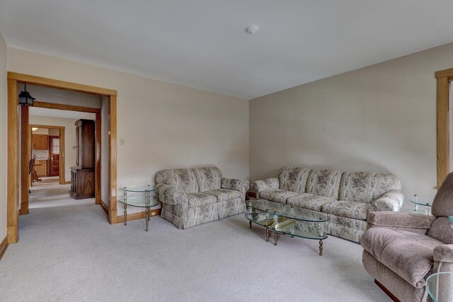 4934 N Marmora Ave, Chicago, IL 60630 - living area with carpet flooring and baseboards