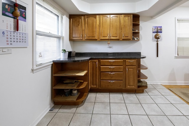 1065 Irwin Ave, Des Plaines, IL 60018 - bar with light tile patterned floors and baseboards