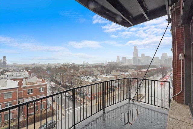 1503 S State St Unit 501, Chicago, IL 60605 - balcony with a view of skyline
