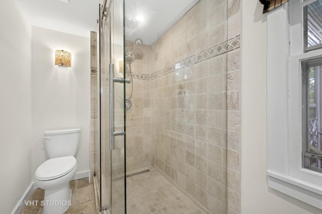406 E Tower Dr, Tower Lakes, IL 60010 - full bathroom with a shower stall and toilet