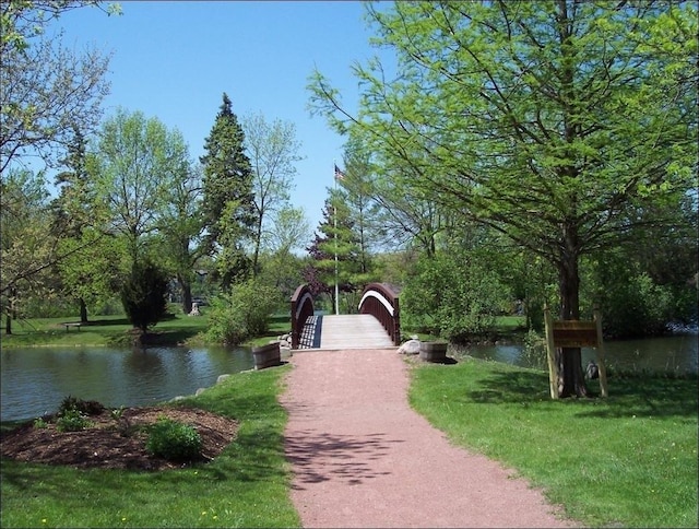 406 E Tower Dr, Tower Lakes, IL 60010 - view of community with a water view
