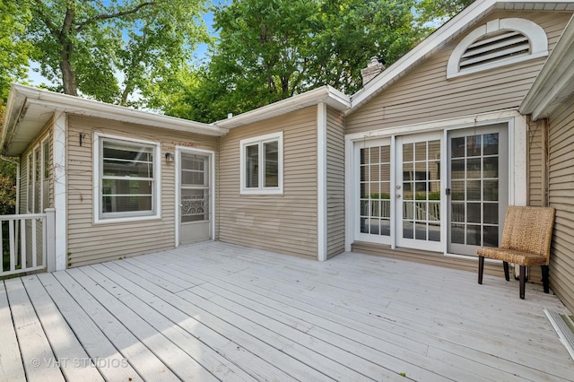 406 E Tower Dr, Tower Lakes, IL 60010 - view of deck