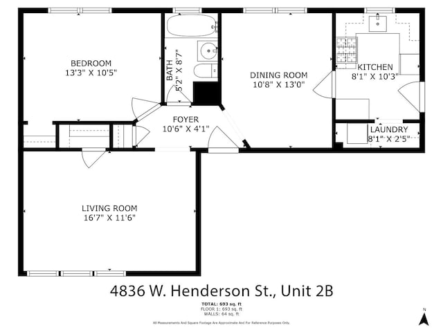 4836 W Henderson St Unit 2B, Chicago, IL 60641 - photo 13