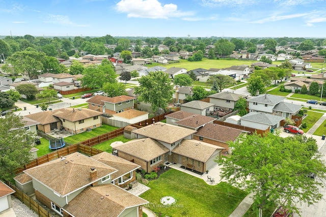 16821 89th Ave, Orland Hills, IL 60487 - aerial view of residential area