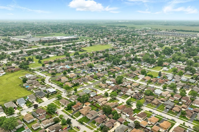 16821 89th Ave, Orland Hills, IL 60487 - aerial view of property's location