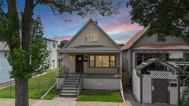 10445 S S Ave H, Chicago, IL 60617 - view of front of home featuring covered porch