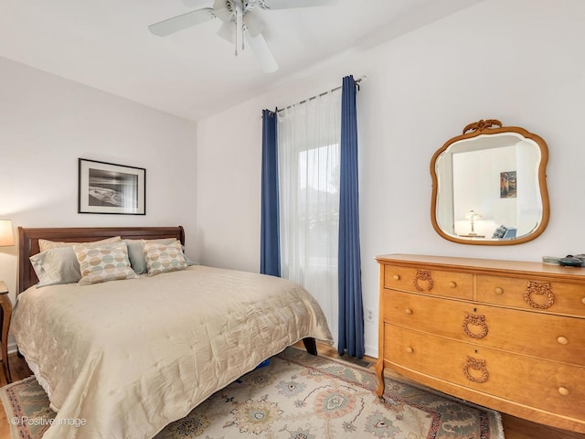 1754 W Cortland St, Chicago, IL 60622 - bedroom featuring wood finished floors and ceiling fan