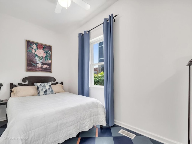 1754 W Cortland St, Chicago, IL 60622 - bedroom with baseboards and a ceiling fan