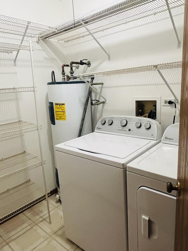 1335 N Winslowe Dr Unit 304, Palatine, IL 60074 - washroom featuring washer and dryer and water heater