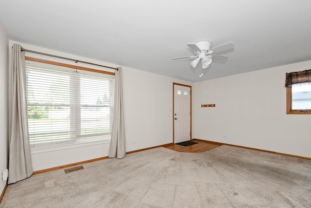 8928 S Ryan Rd, Hometown, IL 60456 - spare room with carpet and ceiling fan