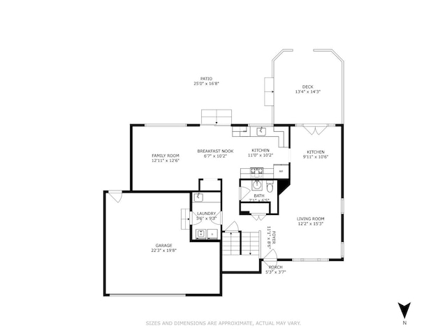 17889 W Elsbury St, Gurnee, IL 60031 - view of floor plan / room layout