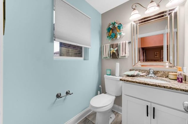 3105 Hermes Dr, Olympia Fields, IL 60461 - bathroom featuring baseboards and vanity