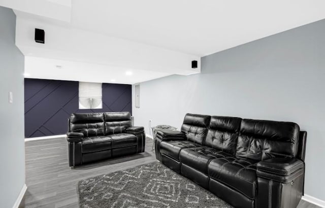 3105 Hermes Dr, Olympia Fields, IL 60461 - living room with wood finished floors and recessed lighting