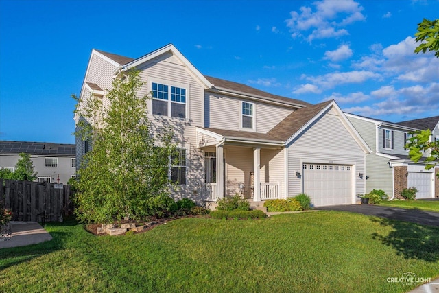 1133 Daytona Way, Pingree Grove, IL 60140 - view of front facade with asphalt driveway and a porch