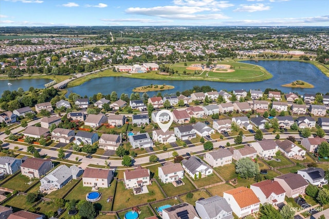 1133 Daytona Way, Pingree Grove, IL 60140 - aerial view of property's location with nearby suburban area