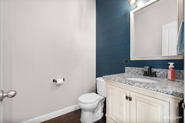 1133 Daytona Way, Pingree Grove, IL 60140 - bathroom featuring vanity and wood finished floors