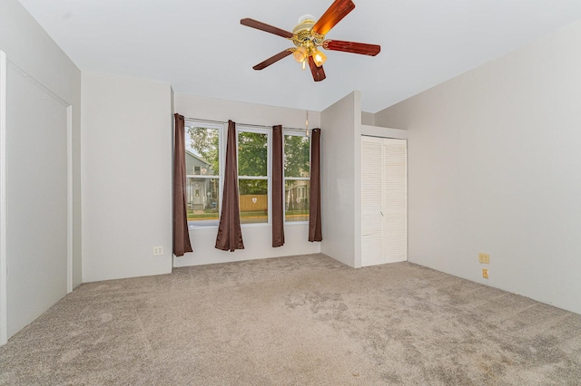 528 E Benton St, Aurora, IL 60505 - spare room with carpet floors and ceiling fan