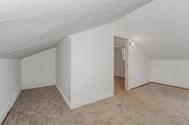 528 E Benton St, Aurora, IL 60505 - additional living space with lofted ceiling and carpet floors