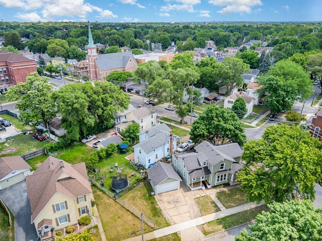 528 E Benton St, Aurora, IL 60505 - aerial view of residential area