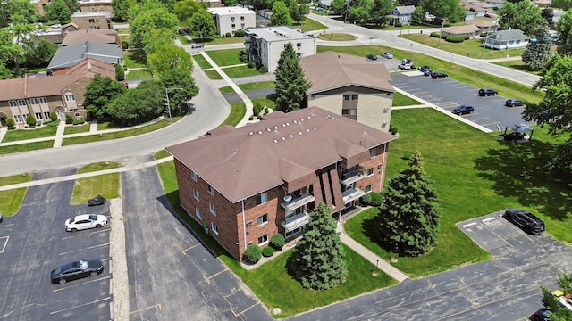 5701 W 129th St Unit 2B, Crestwood, IL 60418 - aerial perspective of suburban area