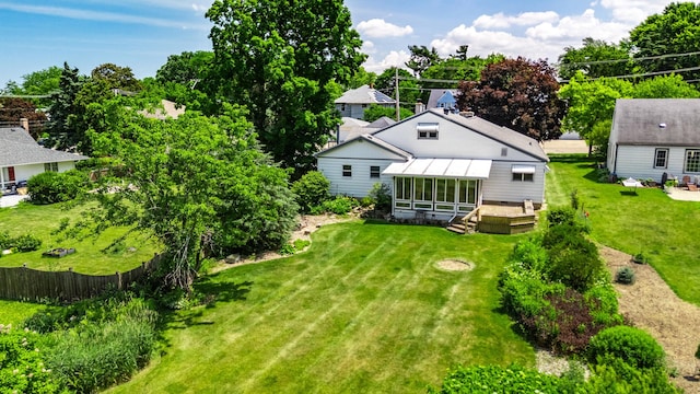 115 Fair St, Sycamore, IL 60178 - aerial view of property and surrounding area