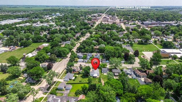 115 Fair St, Sycamore, IL 60178 - aerial perspective of suburban area