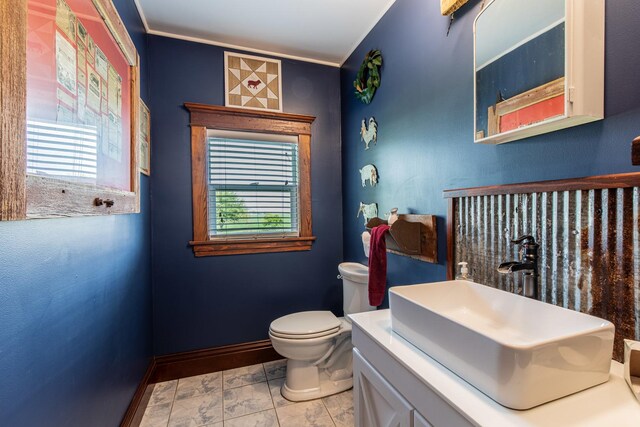 4116 E 13th Rd, Earlville, IL 60518 - bathroom with toilet and vanity